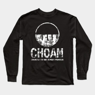 Choam logo white Long Sleeve T-Shirt